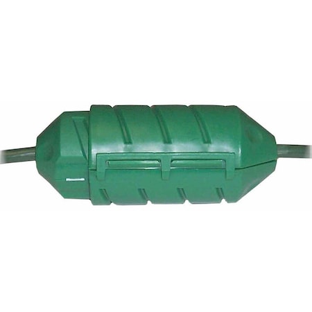 Electriduct Locking Extension Cord, Indoor/Outdoor, Green PE-AG-CC-GN